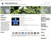 Tablet Screenshot of fancy-random.lythande.com